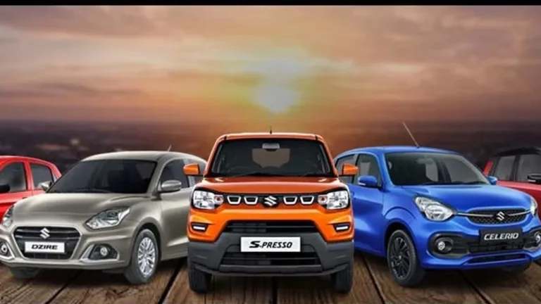 Cars of Maruti Suzuki in India