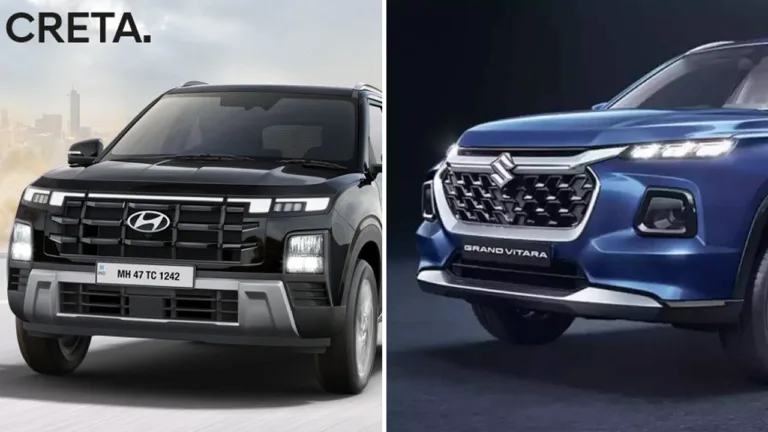 Hyundai Creta Facelift better choice than Maruti Suzuki Grand Vitara