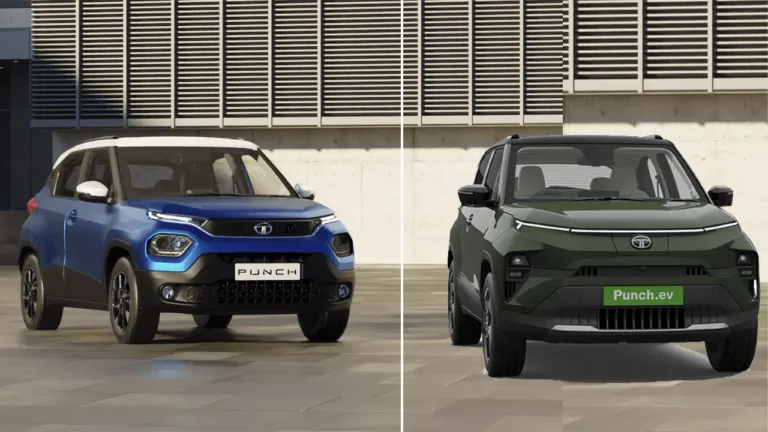 Tata Punch EV vs Tata Punch ICE