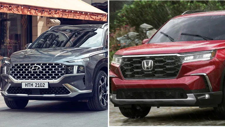 Honda Pilot vs. Hyundai Santa Fe