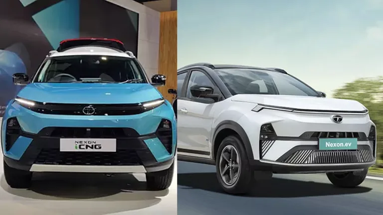 Tata Nexon iCNG vs Nexon EV