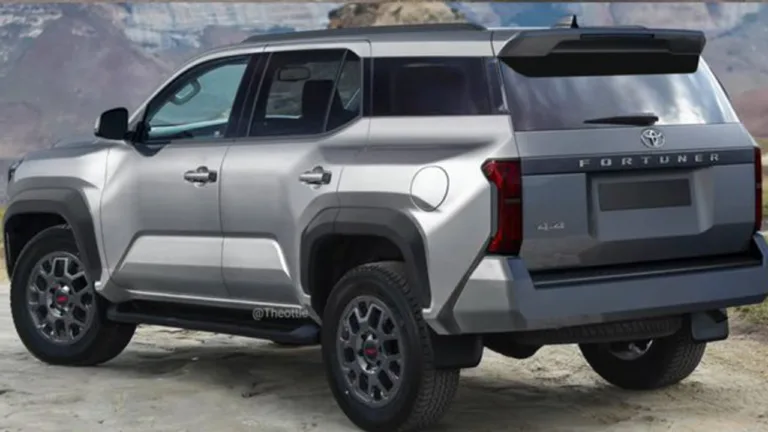 Upcoming 4th Generation Toyota Fortuner