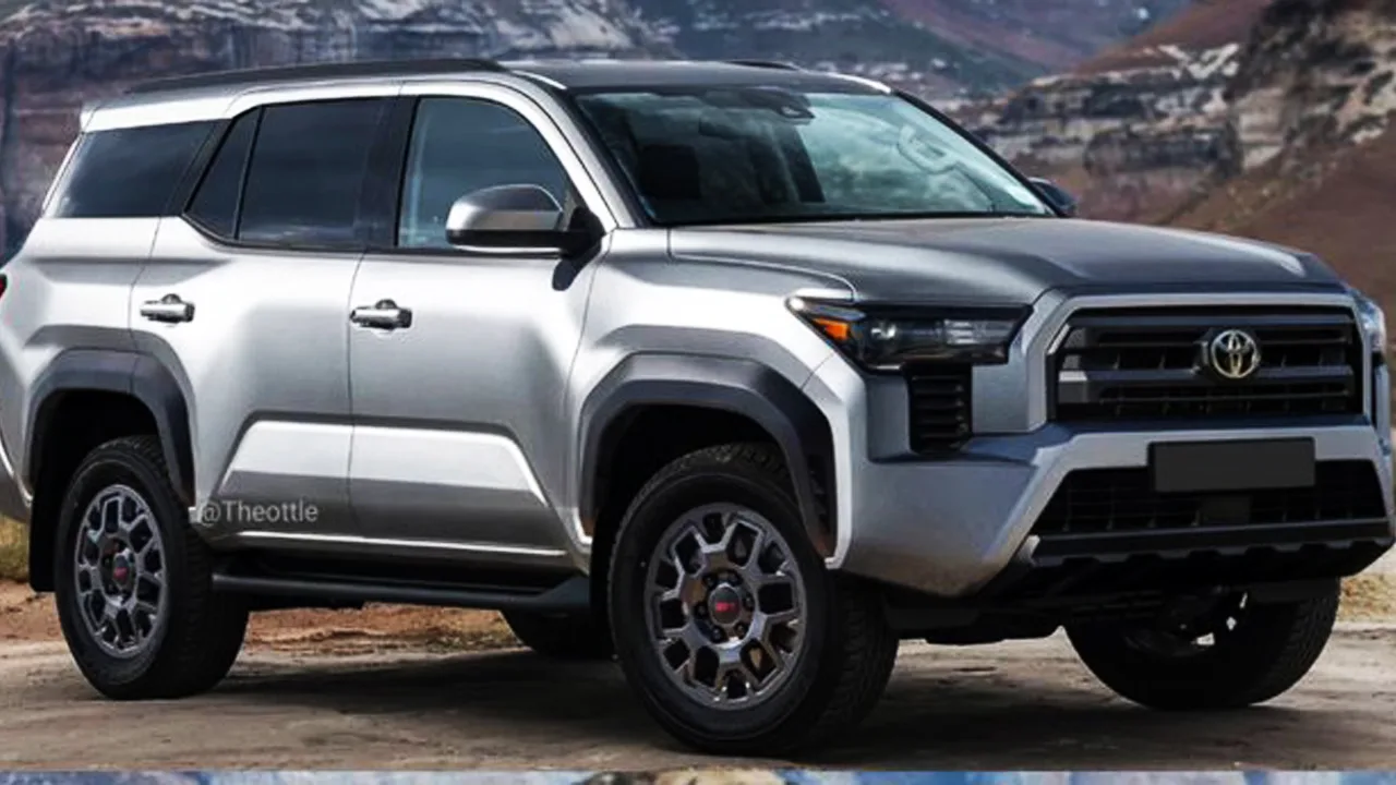 Upcoming 4th Generation Toyota Fortuner render Image