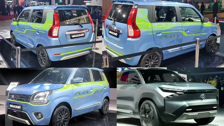 WagonR Flex Fuel and eVX Electric SUV