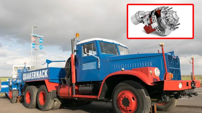 Why do heavy trucks use air brakes