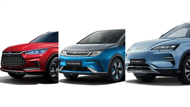 BYD Electric Cars models