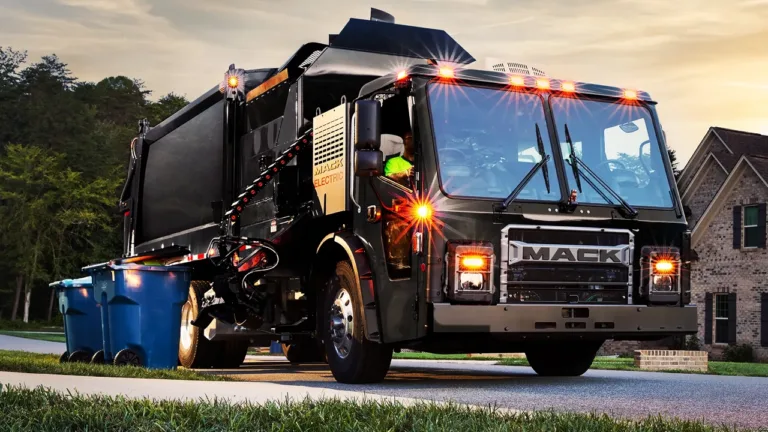 Best electric garbage truck manufacturers