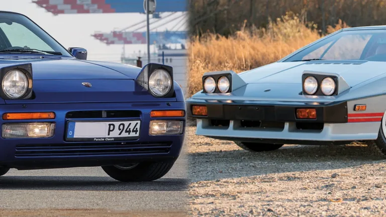Cars with pop up headlights in Poland