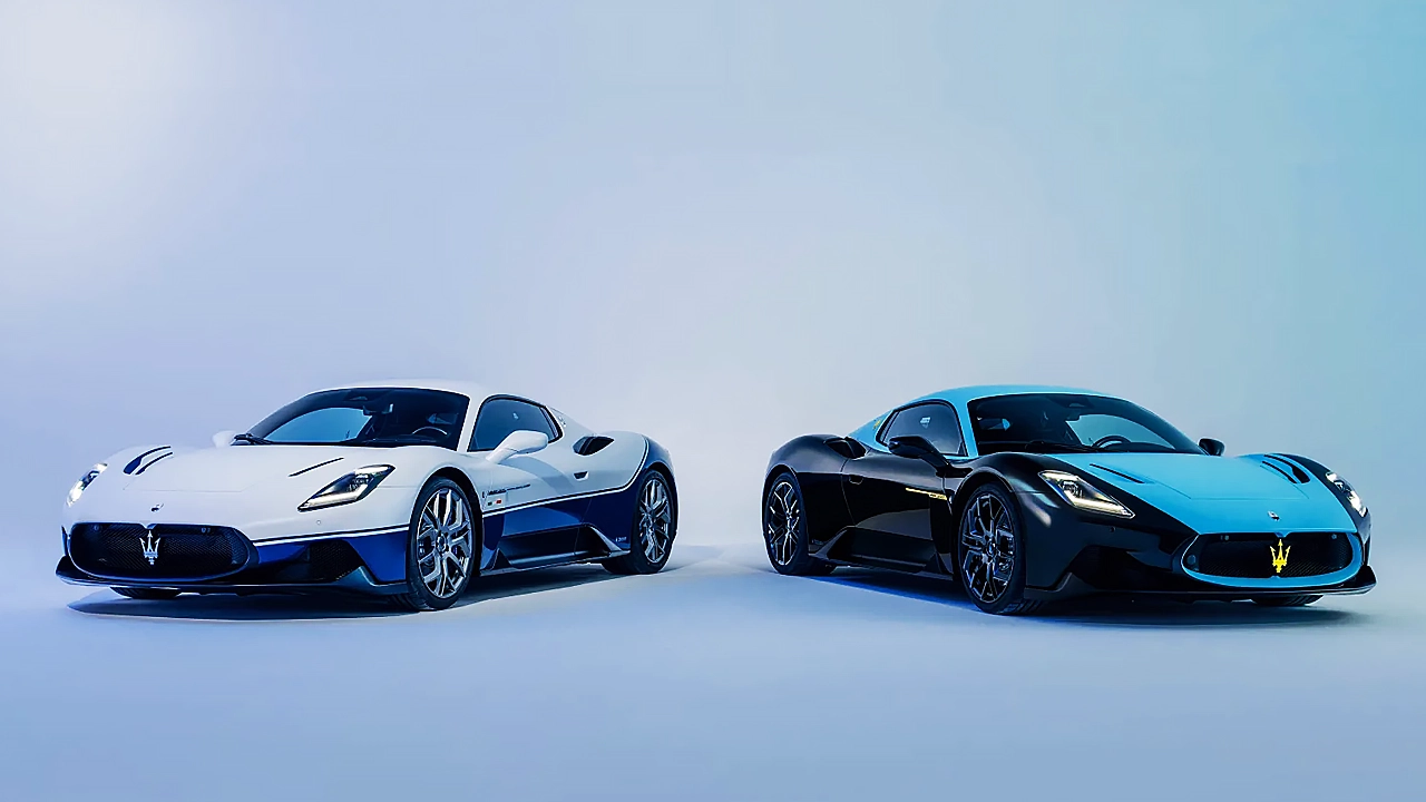 Maserati MC20 Icona and Leggenda Special Editions