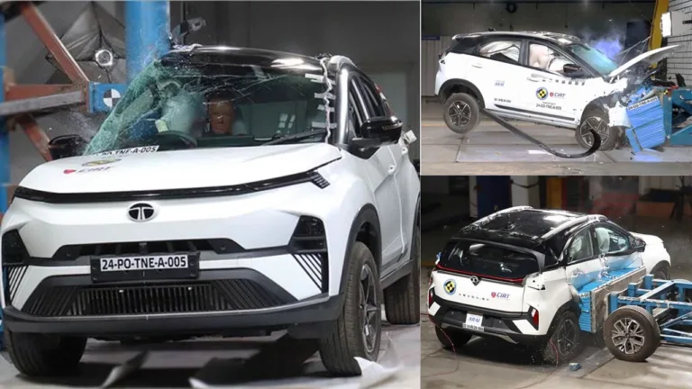 Tata Nexon EV Bharat NCAP Crash Test
