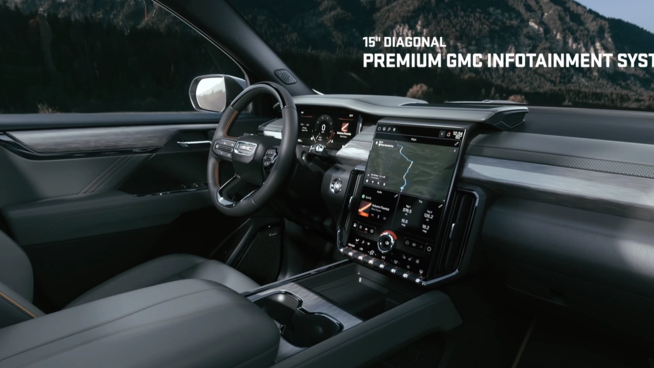 The 2024 GMC Acadia Interior