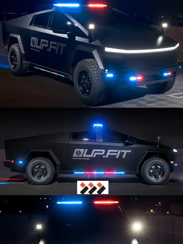 Tesla Cybertruck Transformed into High-Tech Police Vehicle