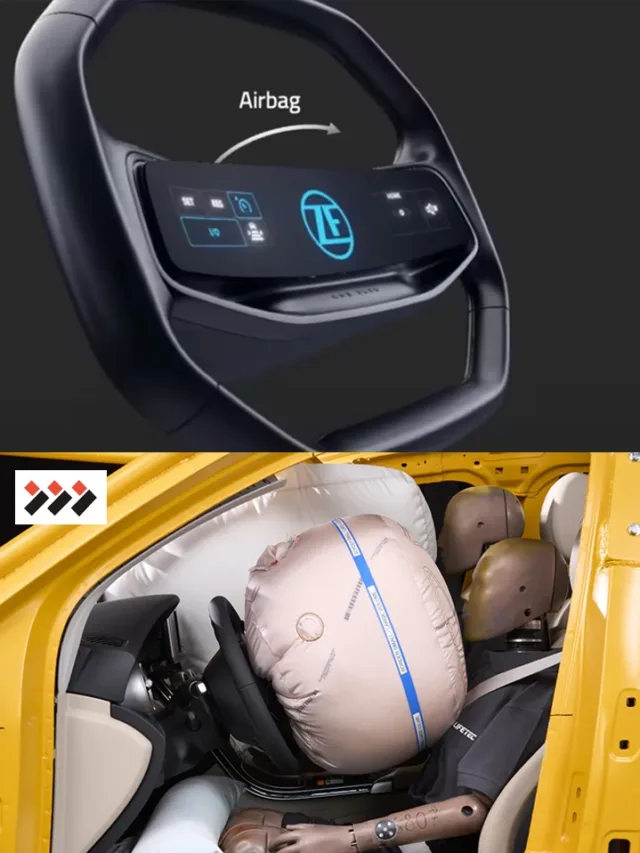 Steering Wheel Screens with Airbags