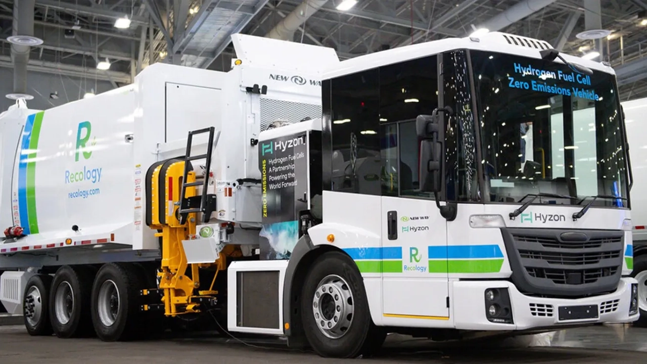 electric garbage truck