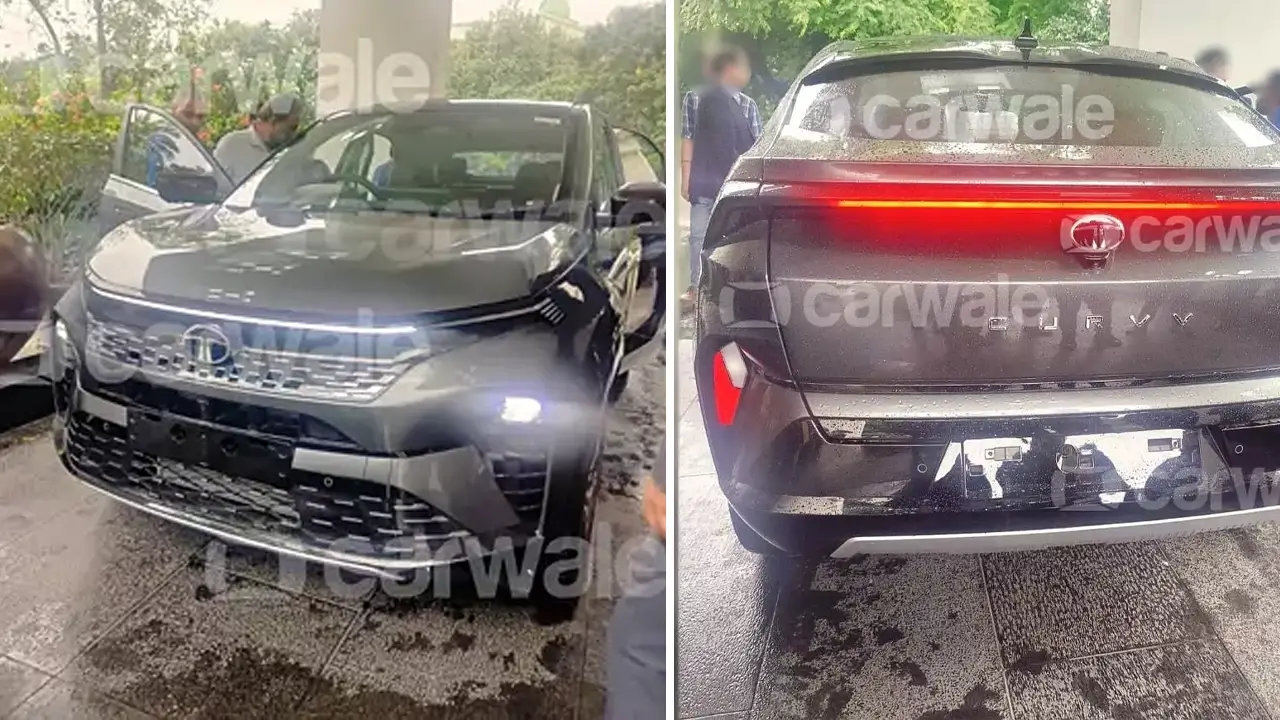 Tata Curvv First Ever Real Life Images