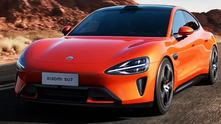 Xiaomi SU7 electric sedan India
