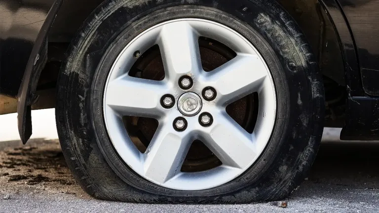 Drive with a Punctured Tire