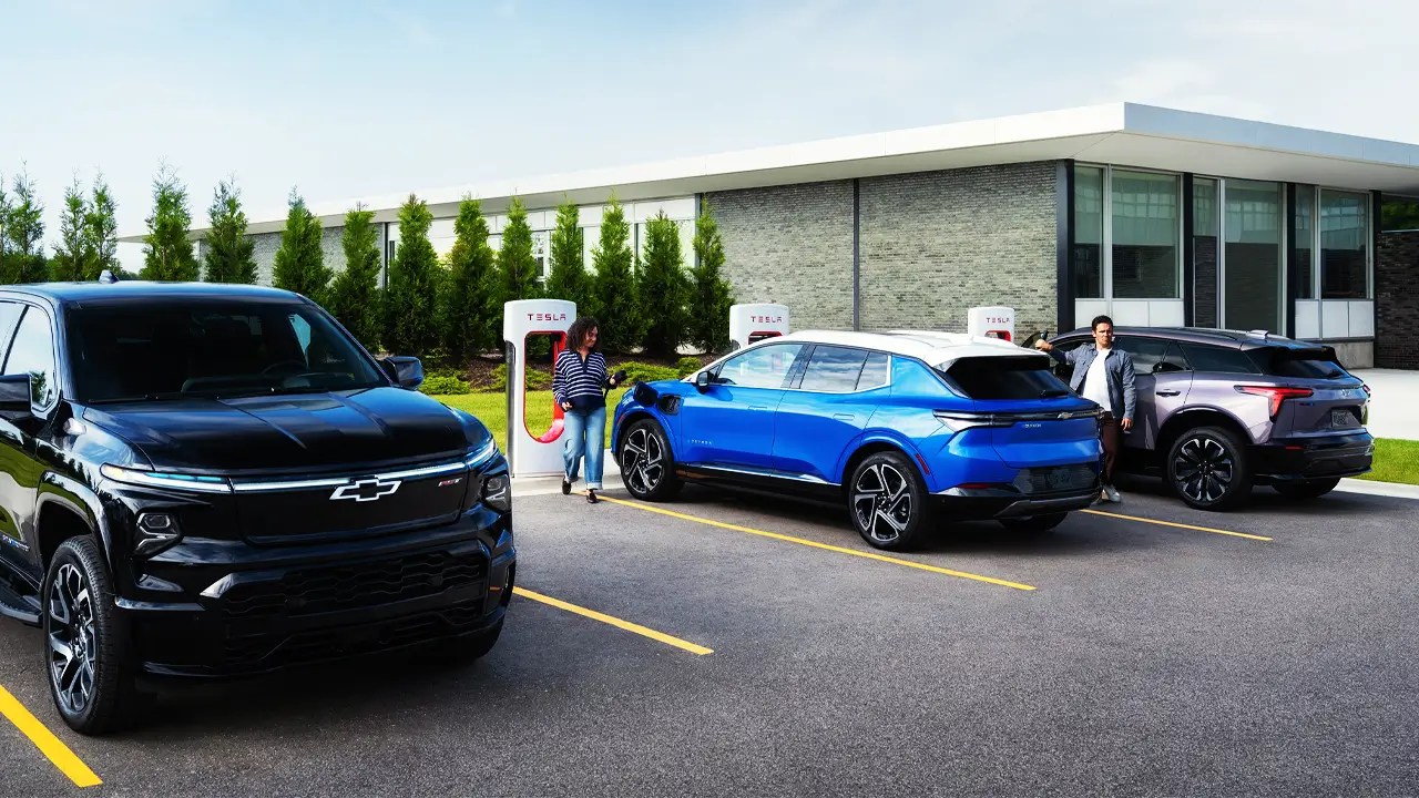 GM’s New Adapter Lets EVs Connect to Tesla’s NACS Charging Ports