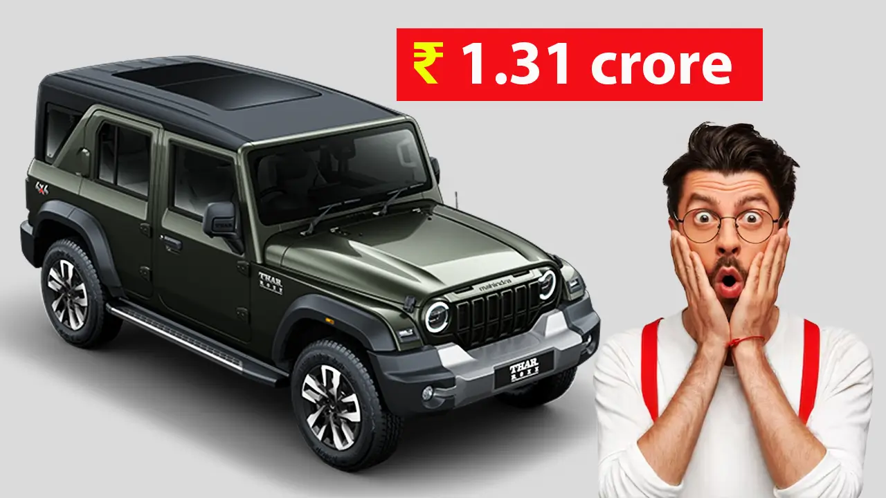 Mahindra Thar Roxx Record
