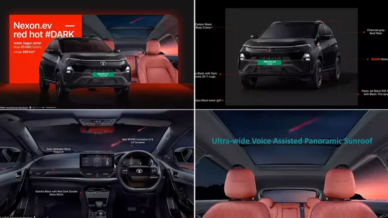 Tata Nexon EV Red Dark Edition