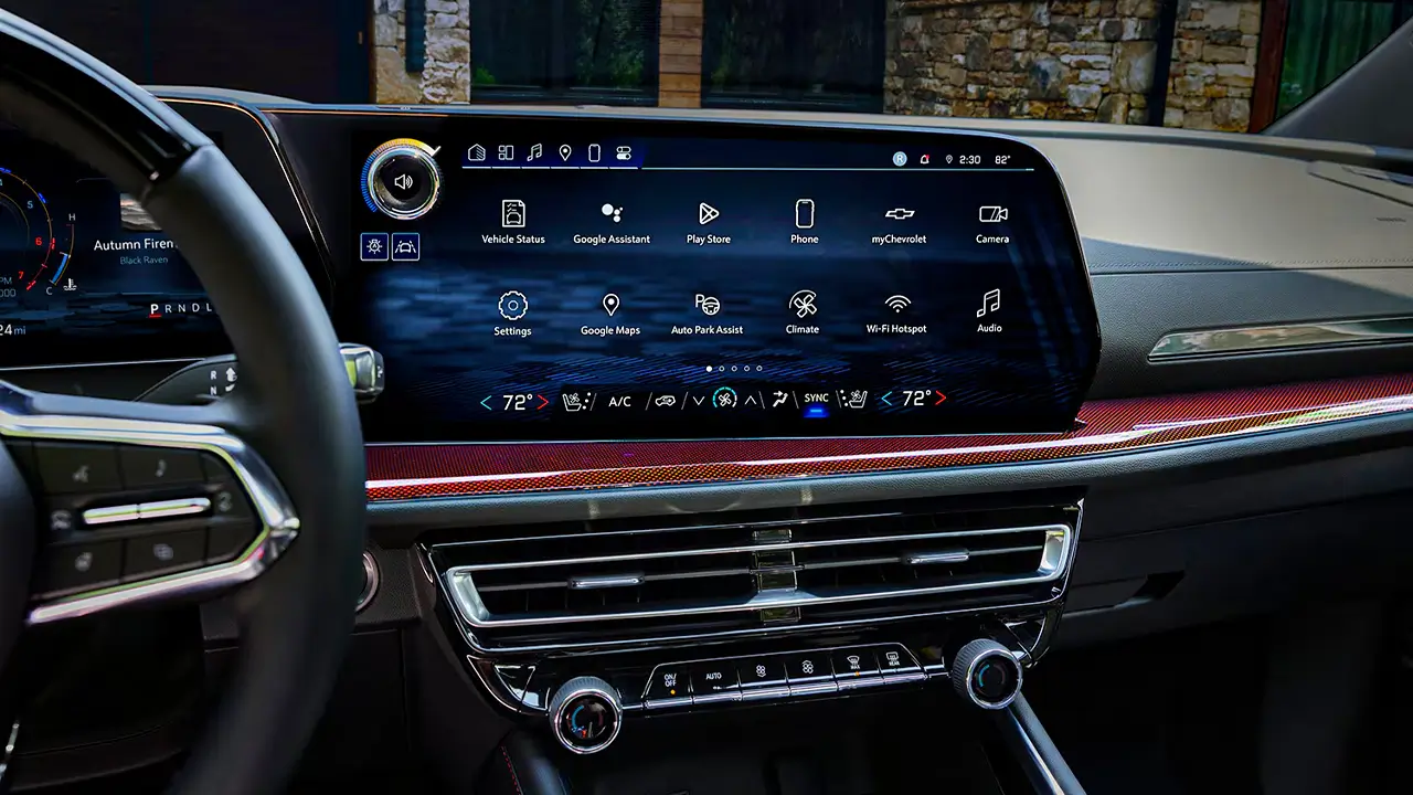 Chevy Traverse Interior Dashboard