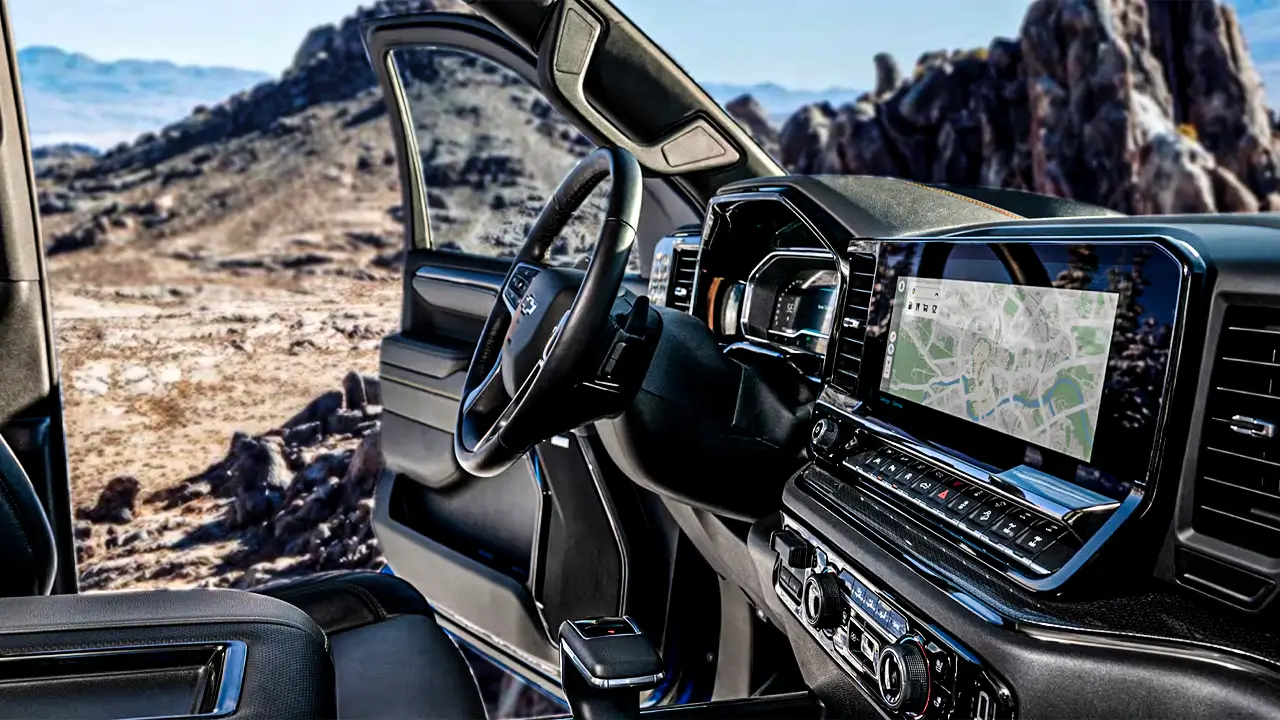 The Chevy Silverado Interior