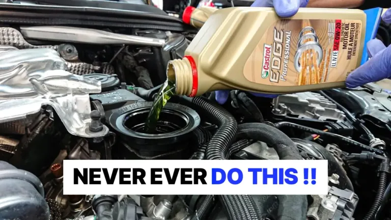 Worst Things You Can Do to Your Car