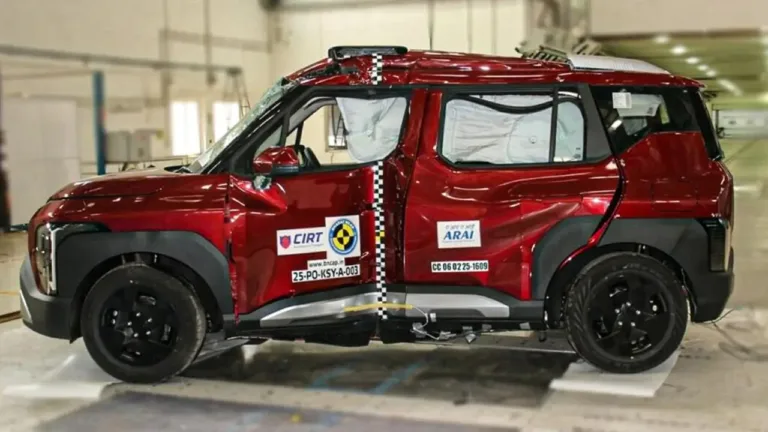 Kia Syros Earns 5 Stars in Bharat NCAP Crash Tests and Sets a New Safety Standard