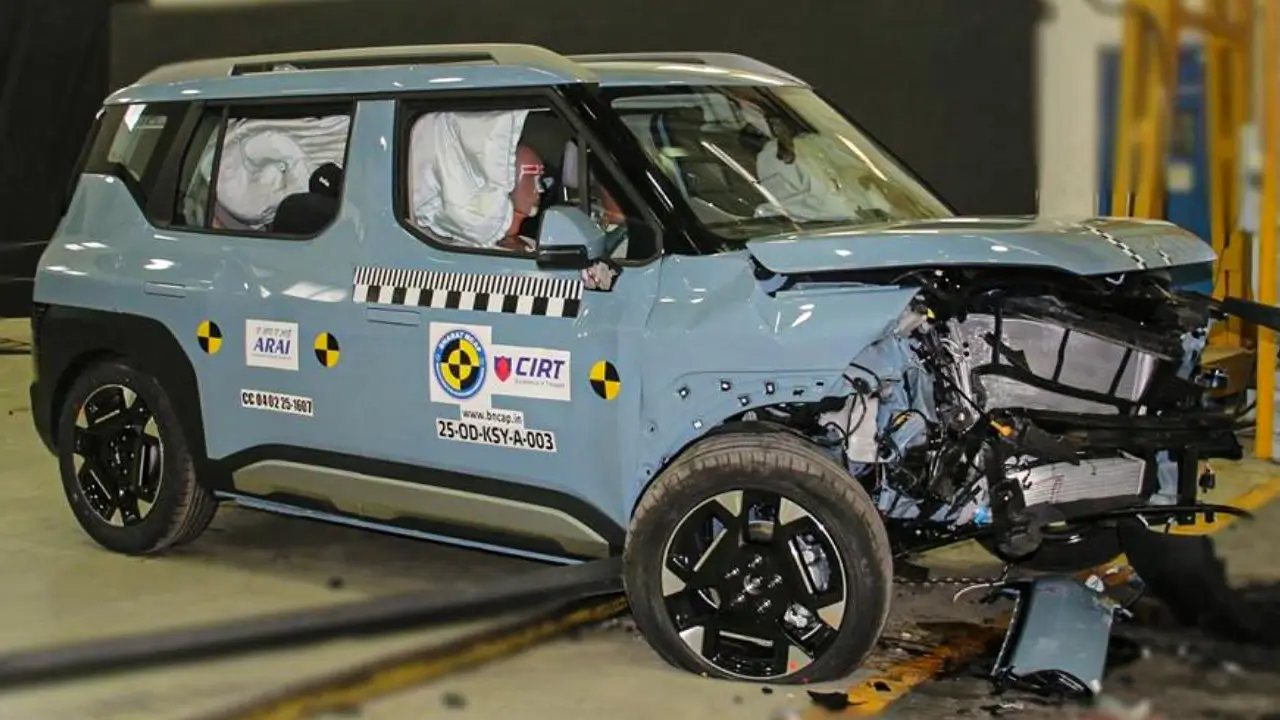 Kia Syros scores 5 stars in Bharat NCAP crash tests