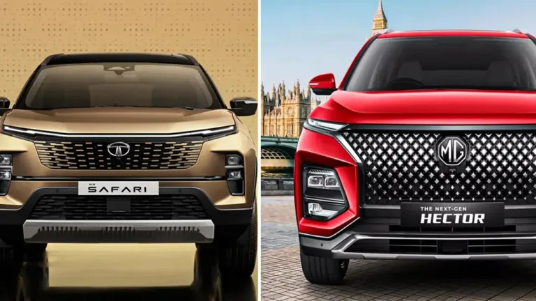 Tata Safari vs MG Hector Plus: Which 7-Seater is a Smarter Buy