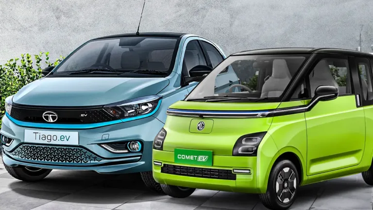 Tata Tiago EV vs MG Comet EV: Budget EV Battle Gets Heated – Which One Wins?