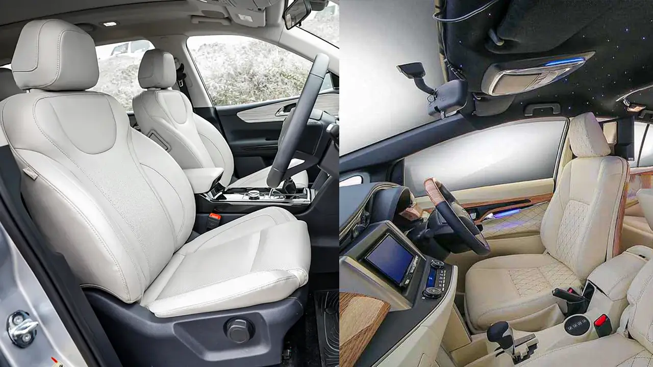 Toyota Innova Crysta vs Mahindra XUV700 Interior