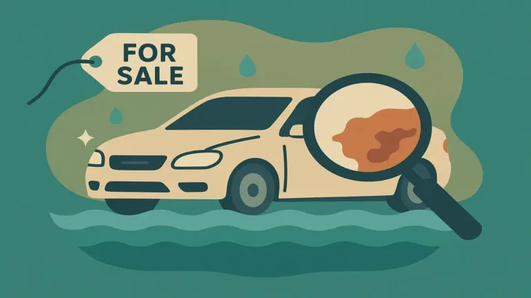 How to Spot Flood-Damaged Cars in the Used Market