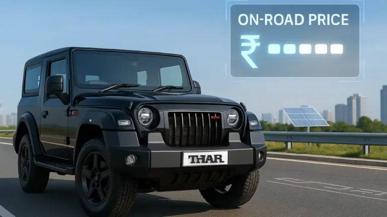 Mahindra Thar Roxx Top Model On-Road Price in India