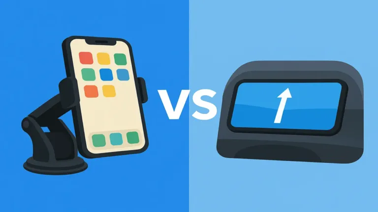 Mobile Mounts vs built in displays