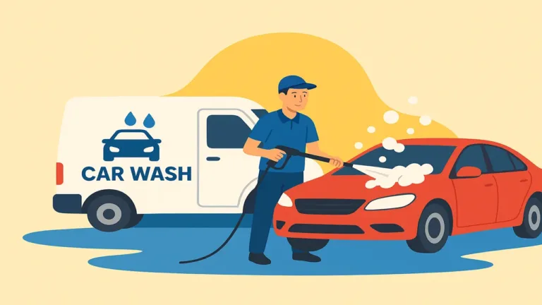 Mobile car wash services