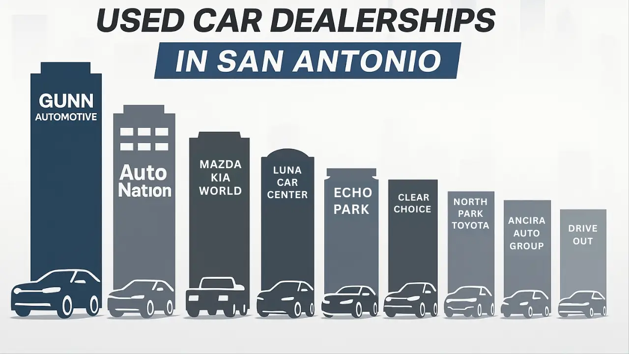 Top 10 Used Car Dealerships in the San Antonio