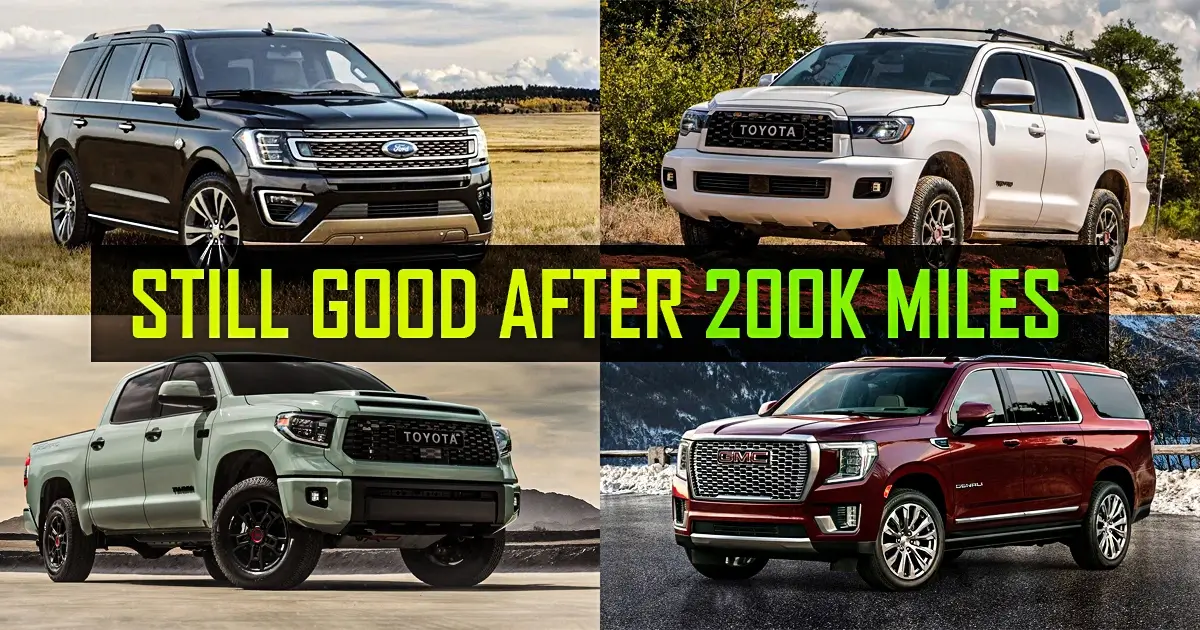 Top 10 Used Cars That Last Over 200000 Miles