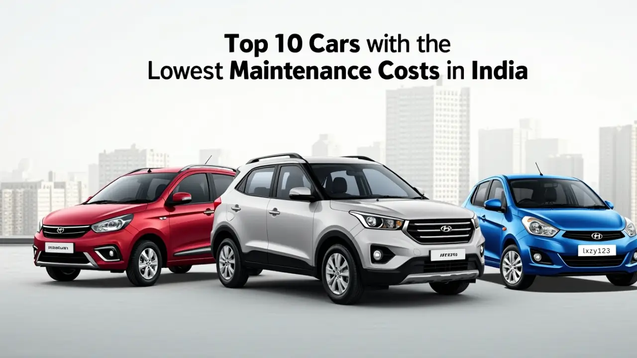 Top 10 cars with the lowest maintenance costs in India