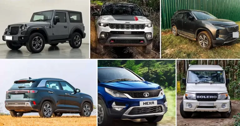 Best Budget 4x4 SUVs in India